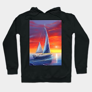 WESTWARD BOUND LOVELY YACHT Hoodie